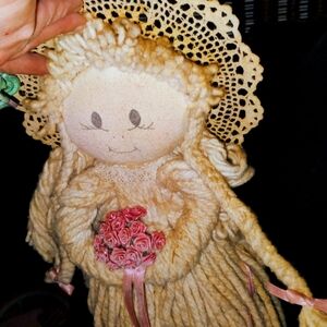 Hand made rag doll antique
